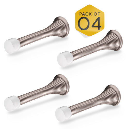 Nickel Spring Door Stopper