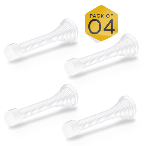 White Spring Door Stopper