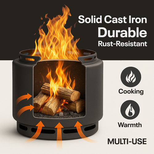 Cast Iron Fire Pit