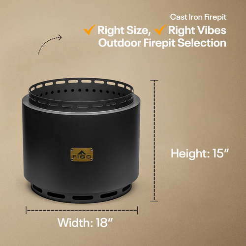 Golden Breath Smokeless Firepit