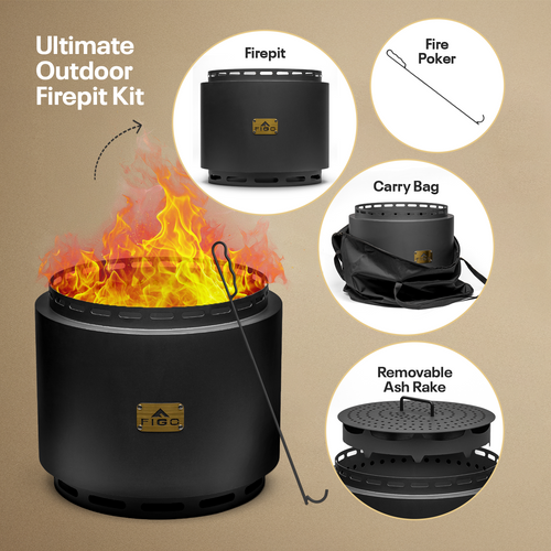 Golden Breath Smokeless Firepit