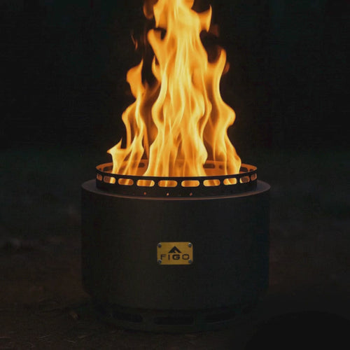 Cast Iron Smokeless Firepit